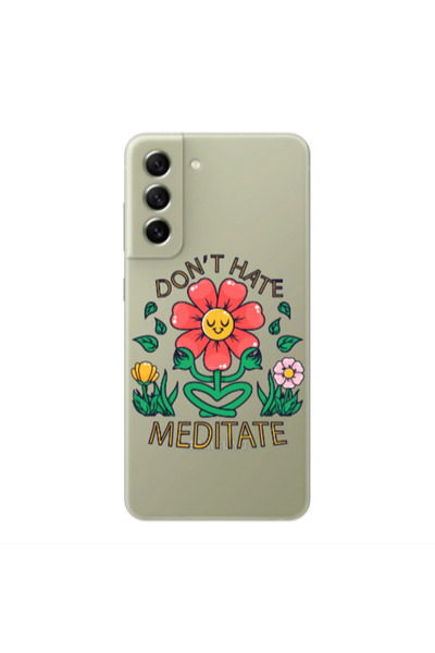 Other Samsung S22 Plus Meditate Transparent Silicone TPU Θήκη