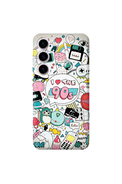 Other Samsung S23 Plus i love 90s Transparent Silicone TPU Θήκη
