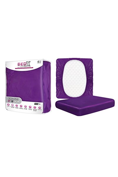 NMC BED X - MATTRESS PROTECTOR - KING SIZE PURPLE