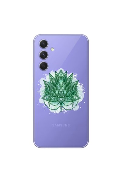 Other Samsung A56 Witch leaf Transparent Silicone TPU Θήκη
