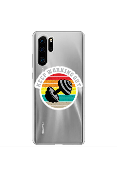 Other Huawei P30 Pro Keep working out Transparent Silicone TPU Θήκη