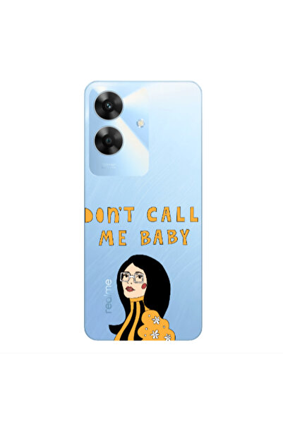 Other Realme Note 60 Call me baby Transparent Silicone TPU Θήκη