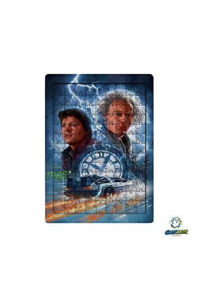 Ghostbastır Design Back to the Future 99 Piece Standing Puzzle – Decorative C...