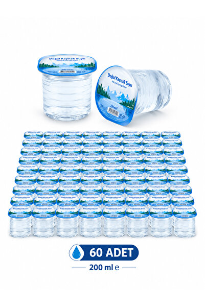 Baharat Şefi Bardak Su 60 Adet