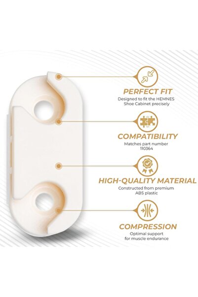 Yıldızan Terra Organik Shoe Cabinet Hinge Spare Part Hemnes Part # Compatible...