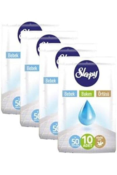 Yıldızan Terra Organik Babycare 10-Pack Baby Care Cover X 4 Pieces Terra Orga...