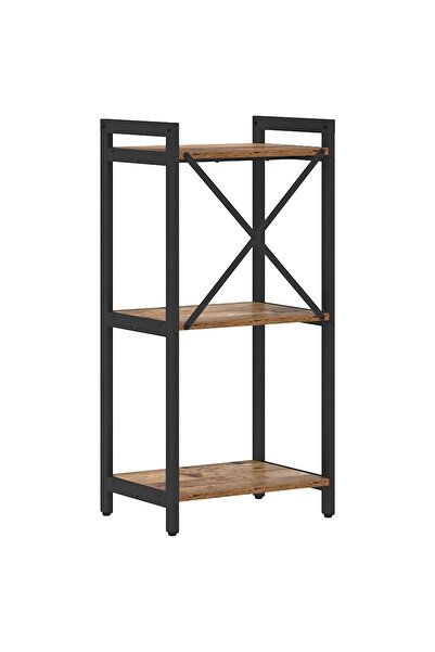vidaxl Raft pentru cărți Lemn vechi 40 x 30 x 85 cm Lemn compozit