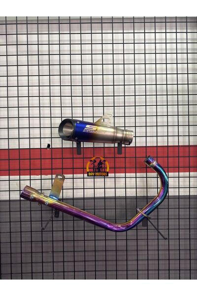 BAY CG BUKALEMUN HEADERS KOMPLE + BUKALEMUN SC PROJECT V2 EGZOZ KOMPLE SET 51MM