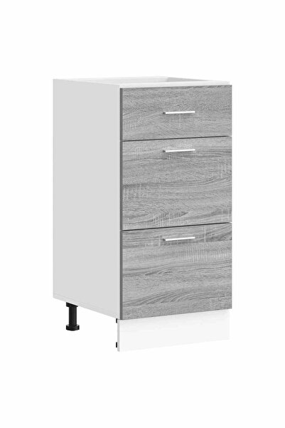 vidaxl Dulap inferior “Lyon” gri Sonoma 40x46x81,5 cm Lemn prelucrat