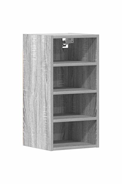 vidaxl Dulap suspendat “Riga”, gri sonoma, 30x29,5x60 cm