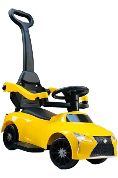 Raed Azzeem Ride-on car with stick 126 for children from Raed Azzeem, yellow ...
