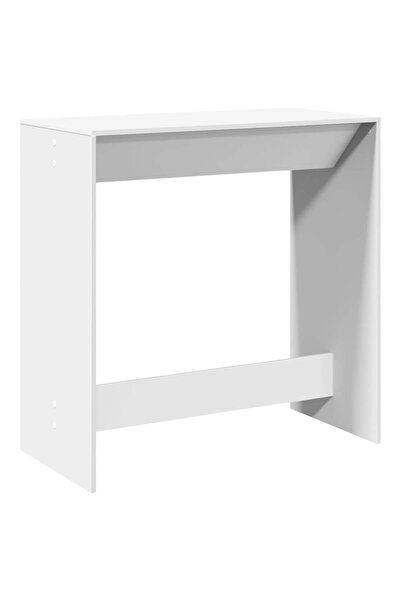vidaxl Masă de bar, alb, 102x50x103,5 cm, lemn prelucrat