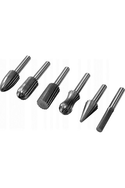 yato Metal Milling Cutter Top Bottom Set , 6.0 mm, 6 Pieces YT-61711