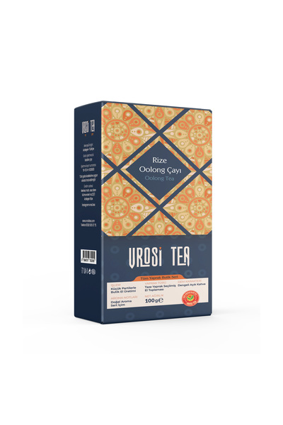 lazdan çay VROSİ TEA GELENEKSEL ÜRETİM TÜRK YAPRAK OOLOONG 100gr