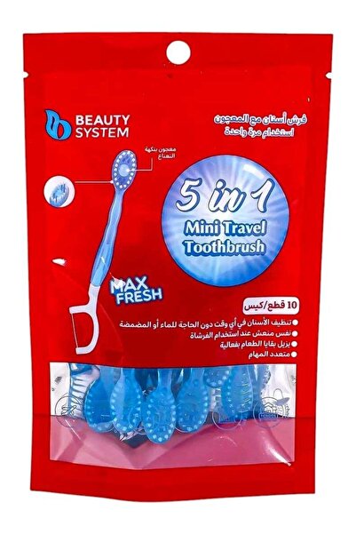 BEAUTY SYSTEM Toothbrush, Toothpaste, And Dental Floss 10