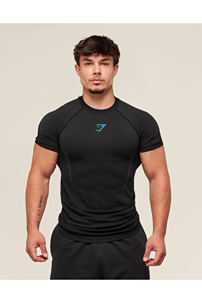 Sthxyfaith Gymshark Seamless Training T-Shirt Breathable Form-Fitting for Gym...