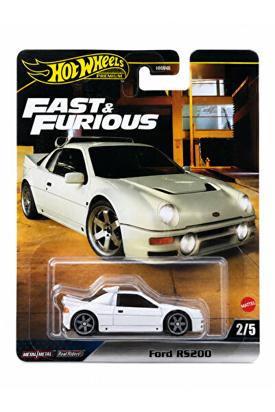 Premium Fast & Furious Ford RS200 1/64 Diecast Model Araç