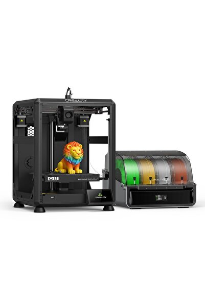 Creality K2 SE Combo 3D Yazıcı 2026, CFS'li Çok Renkli, 500 mm/sn hızlı baskı...
