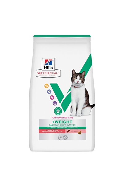Hill's Vet Essentials Adult Weight Somonlu Kısır Kedi Maması 3 kg