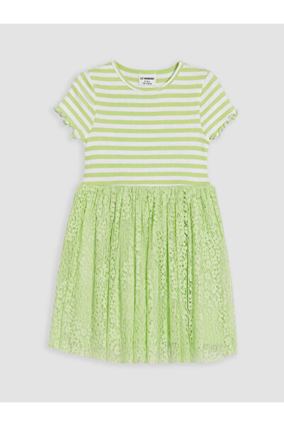 LC Waikiki Timeless Clothing & Timeless Choices Zero Roba Collar Striped Girl...