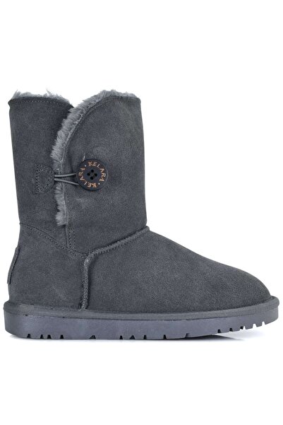 OEM Γκρι δερμάτινο Australian Boot Kelara K21202