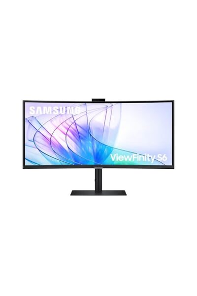Samsung ViewFinity S65VC Kavisli Monitör 34 inç, hoparlörler ve web kamerasıy...