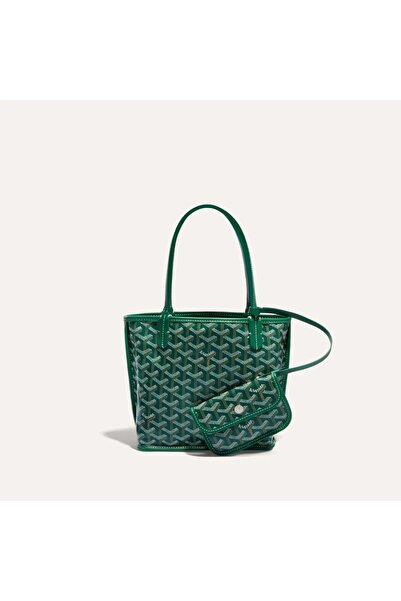 Goyard Saigon حقيبة تعليقة صغيرة كلاسيكية للنساء، بتصميم أنيق ذي وجهين مع جيب...