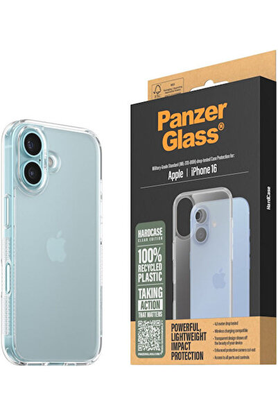 Panzer Glass PanzerGlass Σκληρό Πλαστικό Διαφανές Πίσω Κάλυμμα (iPhone 16) 12...