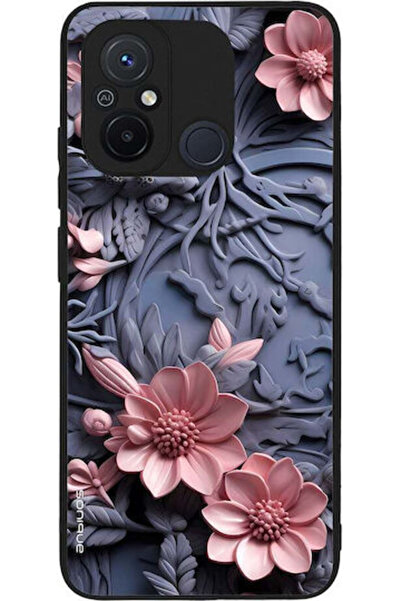 Other Θήκη Sonique Σειράς 3D Λουλουδιών για Xiaomi Redmi 12c Ροζ 02