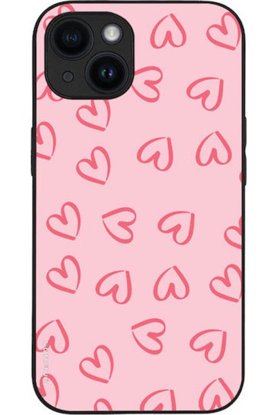 Other Sonique Heart Series Case Apple iPhone 14 Pink