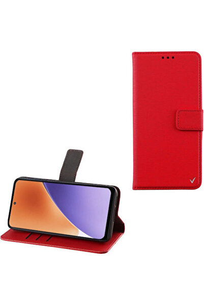 Other Volte-Tel Book Συνθετικό Δέρμα / Σιλικόνη Κόκκινο (Xiaomi 15)