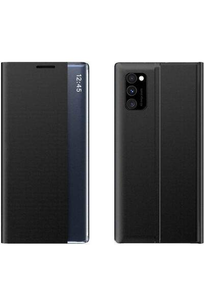 Hurtel Sleep Book Συνθετικό Δέρμα Μαύρο (Redmi Note 11 Pro+ 5G)