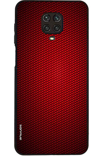 Other Θήκη Sonique Carbon Series για Xiaomi Redmi Note 9s/9 Pro Κόκκινο
