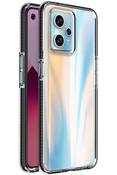 Hurtel Spring Case Πίσω Κάλυμμα Σιλικόνης 1mm Μαύρο (Realme 9 / 9 Pro+)