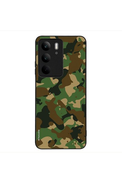Other Θήκη Sonique Σειρά Στρατιωτικού Καμουφλάζ για Realme C75 4G Πράσινο