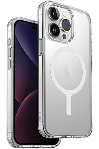 uniq Lifepro Xtreme Πίσω Θήκη Σιλικόνης Μαγνητική Διαφανής (iPhone 15 Pro) Κω...