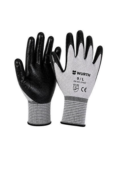 Würth TigerFlex Nitril Kaplı İş Eldiveni - 9/L Beden