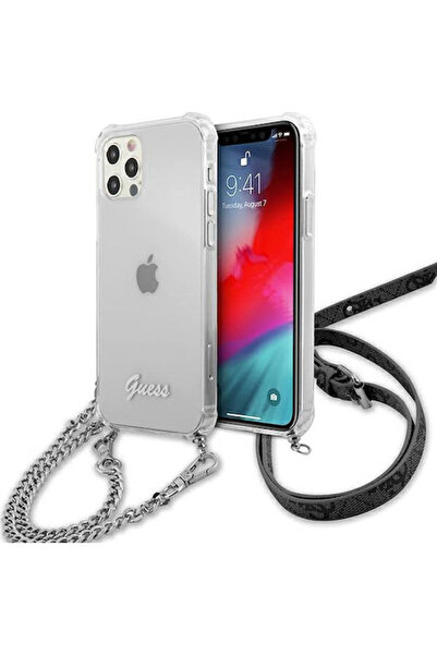 Guess Πλαστικό Διαφανές Πίσω Κάλυμμα (iPhone 12 / 12 Pro) Κωδικός: GUHCP12MKC...