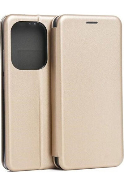 Beline Θήκη Συνθετικό Δέρμα / Σιλικόνη Χρυσό (Poco M6 Pro (OEM))