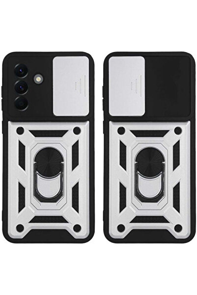 Other Θήκη Ring Armor Campro Sonique για Samsung Galaxy A56 5G Ασημί
