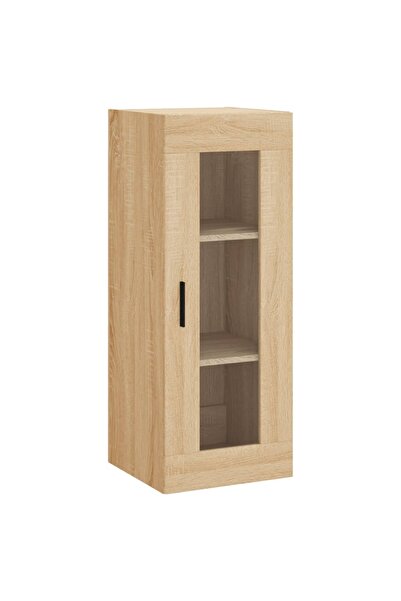 vidaxl Dulap montat pe perete, stejar sonoma, 34,5x34x90 cm