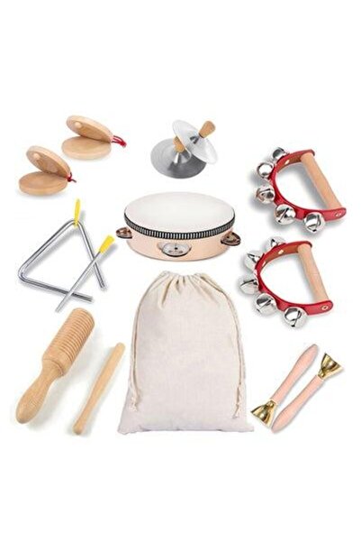 Arabest 7-Piece Instrument Set, Kids Musical Toys with Fabric Bag, for Toddle...