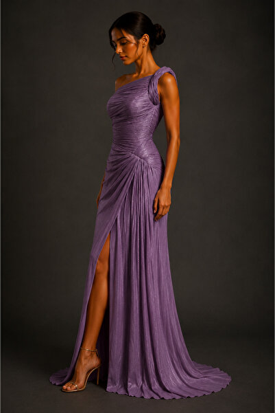 Queens dresses فستان سهرة بكسرات