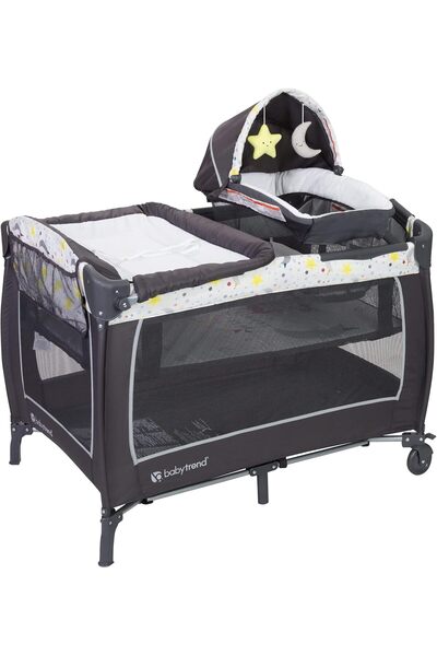 babytrend مركز رعاية الأطفال ليل سنووز ديلوكس II طراز توينكل توينكل ليتل مون،...
