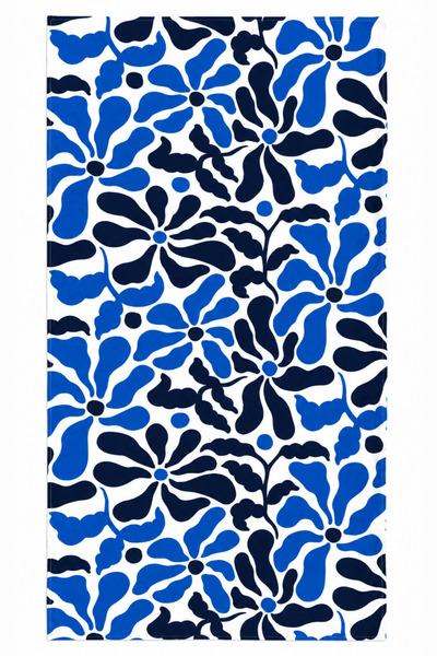ABT Soft Textured Large Size Beach Towel 100X180 cm Patterned Sea Pool Towel Quick Drying Multi-Purpose Towel
