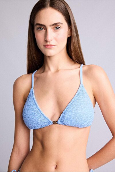DeFacto Regular Fit Wrinkled Bikini Top E0205Ax26Sm