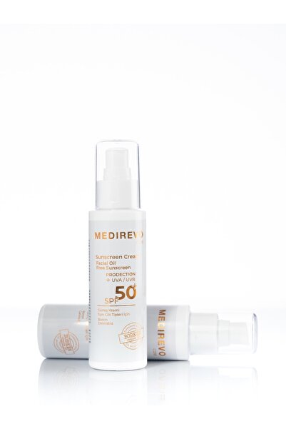 Medirevo GÜNEŞ KREMİ 50+SPF (PRODECTİON+UVA/UVB 100 ML)