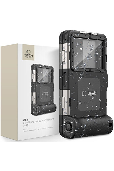 Tech-Protect Husă impermeabilă pentru telefoane IPX8, universală, pentru imersie
