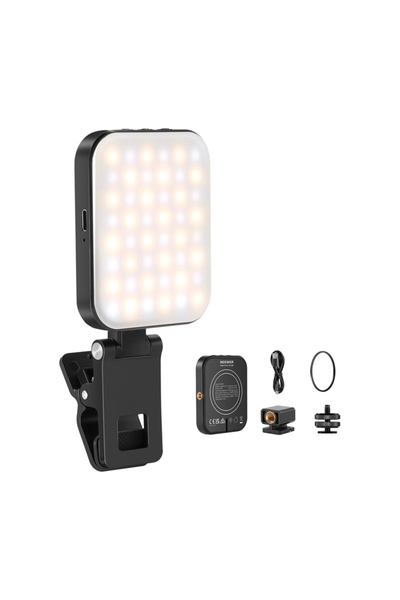 NEEWER Bl48B Led Selfie Lamp Magnetic For Phones With Function