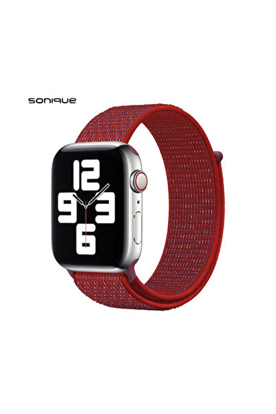 Other Λουράκι Sonique Υφασμάτινο Κόκκινο (Apple Watch 38/40/41/42mm)